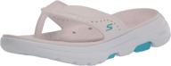 skechers womens sport sandal white logo