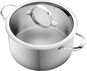 img 2 attached to 6-Quart Stainless Steel Stockpot with Lid by Cooks Standard