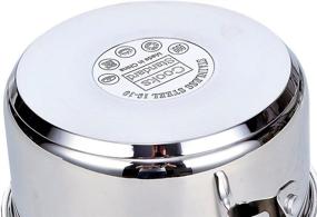 img 1 attached to 6-Quart Stainless Steel Stockpot with Lid by Cooks Standard