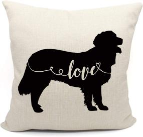 img 4 attached to Golden Retriever Throw Pillow Cover - Perfect Gift for Dog Lovers, Weddings, or New Couples