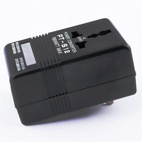 img 3 attached to Voltage Converter Conversion Transformer Black 100W