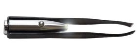 img 1 attached to 💡 "Enhanced Precision: Spot On Illuminating Lighted Tweezers in Sleek Black