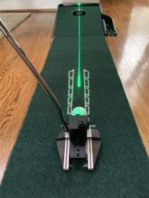 img 3 attached to 🏌️ Rechargeable Green Laser Putter Tour Edition Golf Training Aid by Mark-Tech