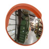 🚧 bisupply safety convex mirror: enhancing driveway safety with occupational health & safety products logo