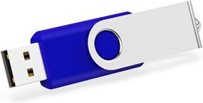 img 2 attached to 📀 Высококачественные USB-флеш-накопители KOOTION 5 Pack 4GB с памятью 4GB - 5 вариантов цвета (черный, синий, зеленый, пурпурный, красный)