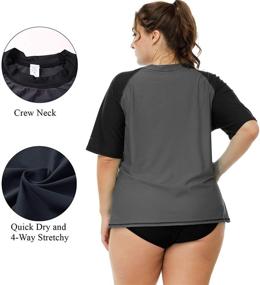 img 3 attached to ATTRACO Ladies Rashguard Shirt Sleeve Women's Clothing