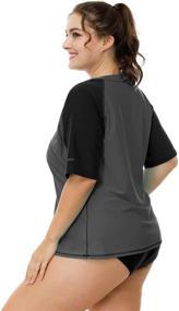 img 1 attached to ATTRACO Ladies Rashguard Shirt Sleeve Women's Clothing