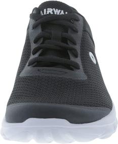 img 1 attached to 👟 Men's Athletic Shoes: Airwalk Black Performance Trainer Regular