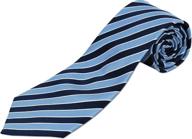 extra long tie narrow stripes logo