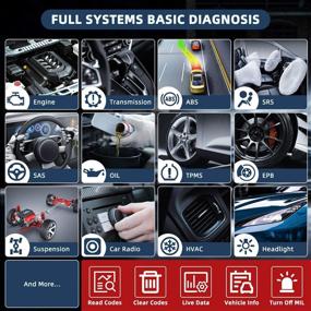 img 3 attached to Профессиональный мультисистемный автомобильный сканер ThinkScan Diagnostic