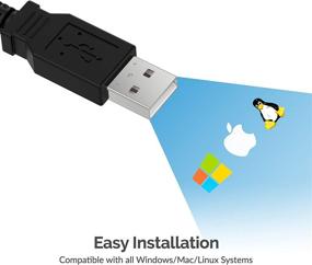 img 1 attached to 🔌 Адаптер Sabrent USB to RS-232 DB9 Serial 9-Pin длиной 6 футов для чипа Prolific PL2303 (Модель: SBT-USC6K)