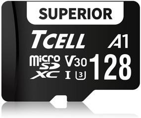 img 3 attached to 💾ТСЕLL Superior 128 ГБ Micro SD карта с адаптером - MicroSDXC A1 USH-I U3 V30 100МБ/с - Карта памяти Full HD и 4K UHD для телефона, Android-устройства