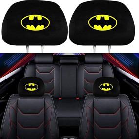 img 4 attached to Daodi Headrest Covers Universal ForBatman