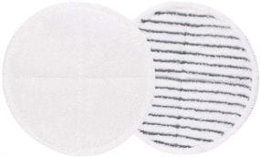 img 3 attached to 🧹 Pack of 4 Replacement Pads for Bissell Spinwave 2039A 2124 Powered Hard Floor Mop - Spinwave Mop Pad Kit