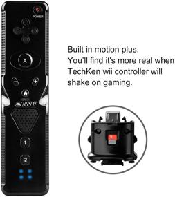 img 3 attached to Wii Motion Plus Inside: 2 Pack Wii Remote and Shock Nunchuk Controller - Compatible with Nintendo Wii and Wii U