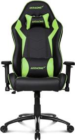 img 4 attached to 🎮 AKRacing AK-SX-GN, Green: A Stylish & Ergonomic Gaming Chair for Enhanced Comfort and Performance