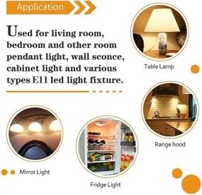 img 3 attached to 💡 Multi-Scene Voltage Candelabra Bulbs