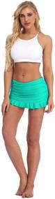 img 1 attached to 🩱 Seagoo Swim Skirt Bottoms: Slimming Chlorine Resistant Bikini Skirted Swimwear for Women