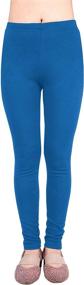 img 4 attached to 🔥 Warm & Cozy: IRELIA Cotton Fleece Leggings - Perfect Winter Girls' Clothing