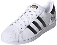 👟 adidas originals women's superstar metallic athletic shoes: a shimmering twist for style-conscious ladies logo