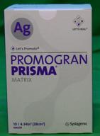 💊 systagenix promogran prisma ag #ma028 - matrix dressing with silver: box 10 wound care dressings for effective healing логотип