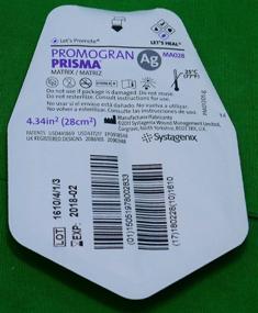 img 2 attached to 💊 Systagenix Promogran Prisma Ag #MA028 - Matrix Dressing with Silver: Box 10 Wound Care Dressings for Effective Healing