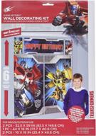 🎉 transformers scene setter kit: ultimate party decorations for kids' birthdays logo