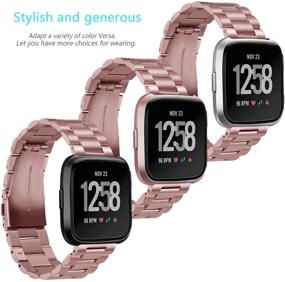 img 2 attached to Aresh Совместимы с браслетами Fitbit Versa / Versa 2.