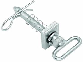 img 3 attached to Tow Ready 63146 Silent Hitch Pin: Noiseless, Easy-to-Use with Handle and Clip