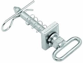 img 1 attached to Tow Ready 63146 Silent Hitch Pin: Noiseless, Easy-to-Use with Handle and Clip