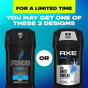 img 1 attached to AXE Phoenix Deodorant for Men - 48 Hour 🪓 Sweat and Odor Protection, 2.7 oz (4 Pack) - Antiperspirant Deodorant