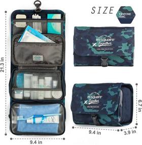 img 3 attached to Water Resistant Organizer Accessories Container Toiletries Travel Accessories and Toiletry Bags