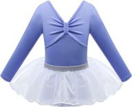 sleeve leotard skirted gymnastics outfits logo