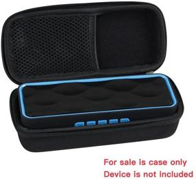 img 3 attached to Hermitshell Hard EVA Travel Case for ZoeeTree 🔊 S1 Wireless Bluetooth Speaker - Outdoor Portable Stereo Speaker, Black