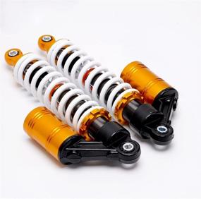 img 2 attached to SXJZ Motorcycle Absorbers Suspension Compatible Motorcycle & Powersports