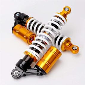 img 1 attached to SXJZ Motorcycle Absorbers Suspension Compatible Motorcycle & Powersports