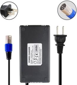 img 4 attached to 🔌 24V 8A Battery Charger with XLR Connector by Abakoo - Compatible with 24BC8000T-1, 4C24080, BATC8 EA1065, S150 1107 614HD, M51, CH5404