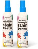 miss mouth's messy eater: non-toxic stain remover for kids | 2 pack (120ml, 4 oz spray bottles) logo