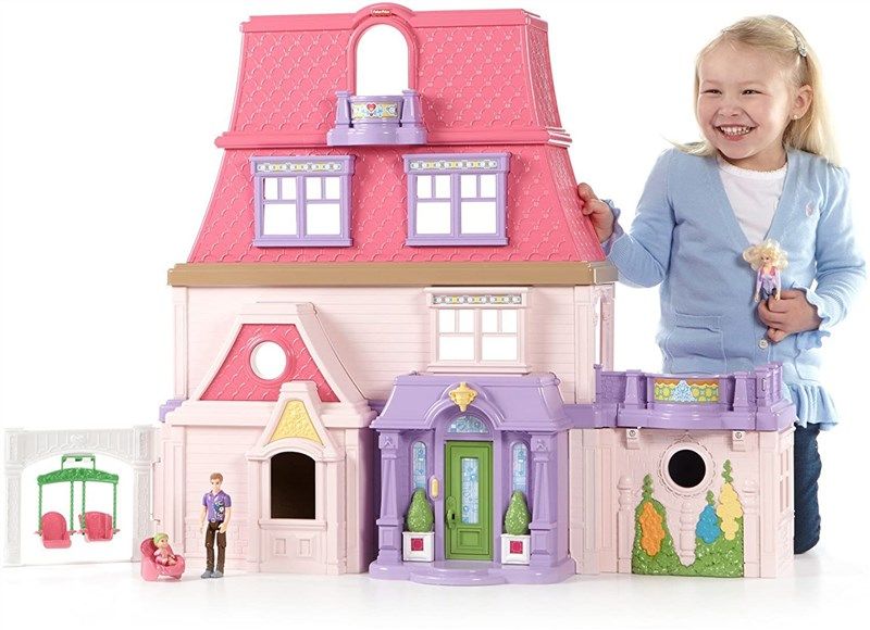 fisher price bfr48 loving family dollhouse 로고