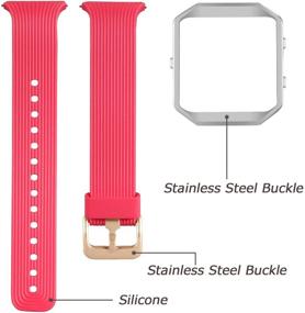 img 3 attached to ESeekGo Compatible Silicone Replacement Wristband Wellness & Relaxation