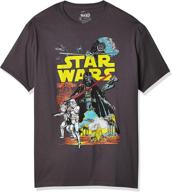 мужская классическая футболка со звездными войнами - одежда логотип