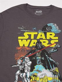 img 3 attached to Men's Classic Star Wars Graphic Tee - Clothing