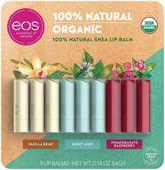 💋 enhance your lip care routine with eos organic lip balm care collection, 9 pack logo