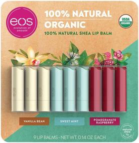 img 2 attached to 💋 Enhance Your Lip Care Routine with EOS Organic Lip Balm Care Collection, 9 Pack