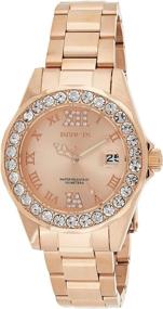 img 4 attached to 🌹 Часы Invicta Women's 15253 Pro Diver: элегантные часы с циферблатом розового золота с кристальными акцентами