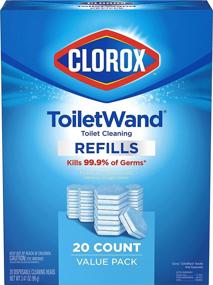 img 4 attached to 🧻 Clorox ToiletWand Disinfecting Refills - 20 Disposable Wand Heads