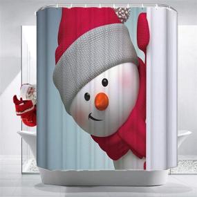 img 3 attached to Christmas Bathroom Polyester Decoration Xmas