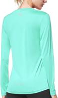 🏃 premium performance: baleaf women's long sleeve running shirts - quick dry athletic workout tops logo