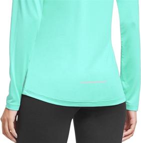 img 1 attached to 🏃 Premium Performance: BALEAF Women's Long Sleeve Running Shirts - Quick Dry Athletic Workout Tops