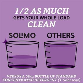 img 1 attached to 🌸 Solimo Lavender Concentrated Liquid Laundry Detergent - 64 Loads, 48 fl oz